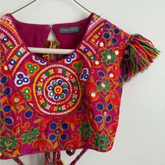 Colorful Navrati Garba Blouse - Picture 2 of 4